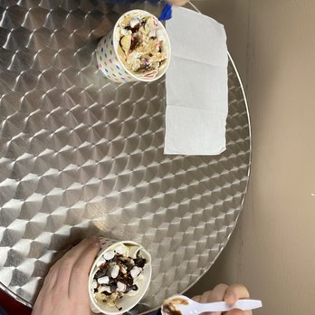 Let’s Roll! - Apple pie and cookie dough - Ice Cream & Frozen Yogurt Near Me - Merrick, New York