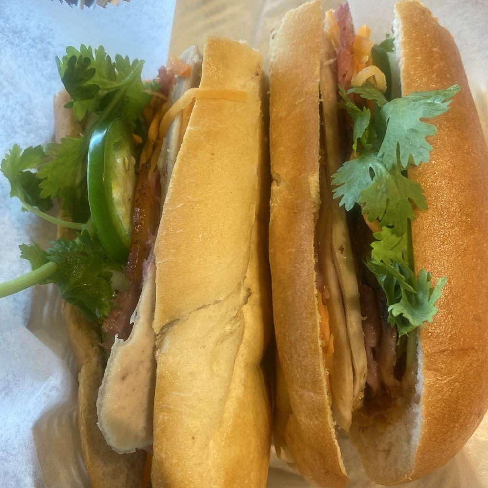 Lua Vietnamese Cuisine - C2 Banh Mi Ga Nuong - Grilled Chicken Banh Mi - Vietnamese Near Me - Edison, New Jersey Lua Vietnamese Cuisine - C2 Banh Mi Ga Nuong - Grilled Chicken Banh Mi - Vietnamese Near Me - Edison, New Jersey