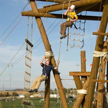 BYU Idaho Ropes Course - Rock Climbing Near Me - Rexburg, Idaho