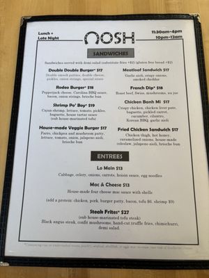 Nosh Kitchen Bar by null