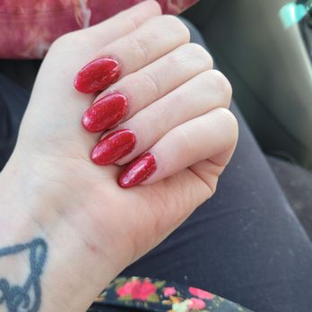 OK Nails - This is the set I had done. Taken in the parking lot after getting them done. Save yourself and your money. Go else where. - Nail Salons Near Me - Pagosa Springs, Colorado OK Nails - This is the set I had done. Taken in the parking lot after getting them done. Save yourself and your money. Go else where. - Nail Salons Near Me - Pagosa Springs, Colorado