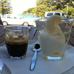 Valori Espresso Lounge and Gallery - Single origin affogato.