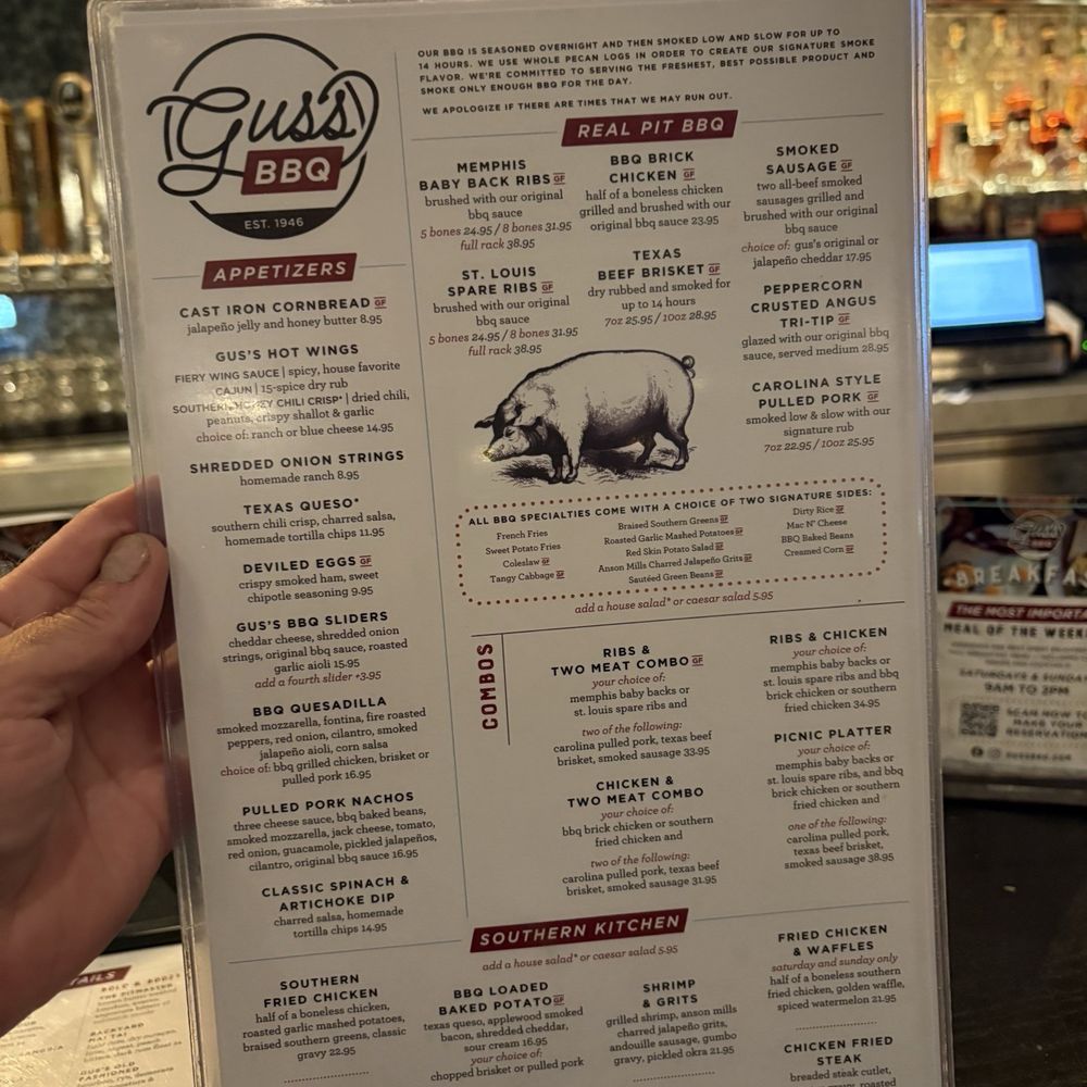 Gus's BBQ - Menu - Barbeque Near Me - Porter Ranch, California Gus's BBQ - Menu - Barbeque Near Me - Porter Ranch, California