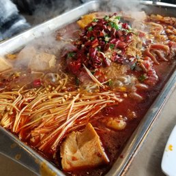 Tilapia Fish Hot Pot Tilapia Fish Hot Pot
