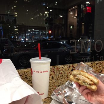 Chick-fil-A - Chick-Fil-A Chicken Sandwich Packaged Meal ~$9 - Fast Food Near Me - New York, New York Chick-fil-A - Chick-Fil-A Chicken Sandwich Packaged Meal ~$9 - Fast Food Near Me - New York, New York