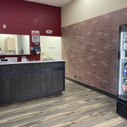 Front counter.