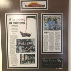 Once Upon A Vine - In the news.