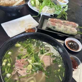 Pho 79 Restaurant - Pho tai with pork spring roll - Vietnamese Near Me - Westminster, California Pho 79 Restaurant - Pho tai with pork spring roll - Vietnamese Near Me - Westminster, California