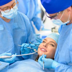 Elevation Center for Oral, Implant, and Facial Surgery - Comfortable post-operative care room at Elevation Center, where patients receive attentive and compassionate care after their...