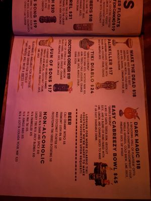 Menu photo 7 The Lucky Tiki Los Angeles, CA Menu photo 7 The Lucky Tiki Los Angeles, CA