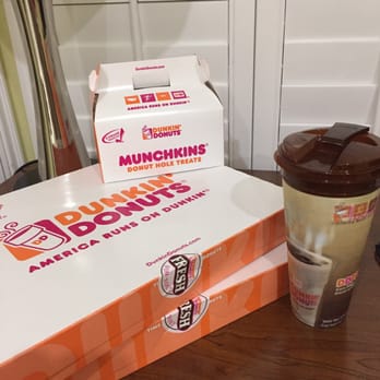 Dunkin' - 2 dozen donuts, munchkins and vanilla bean coolata - Donuts Near Me - Los Angeles, California