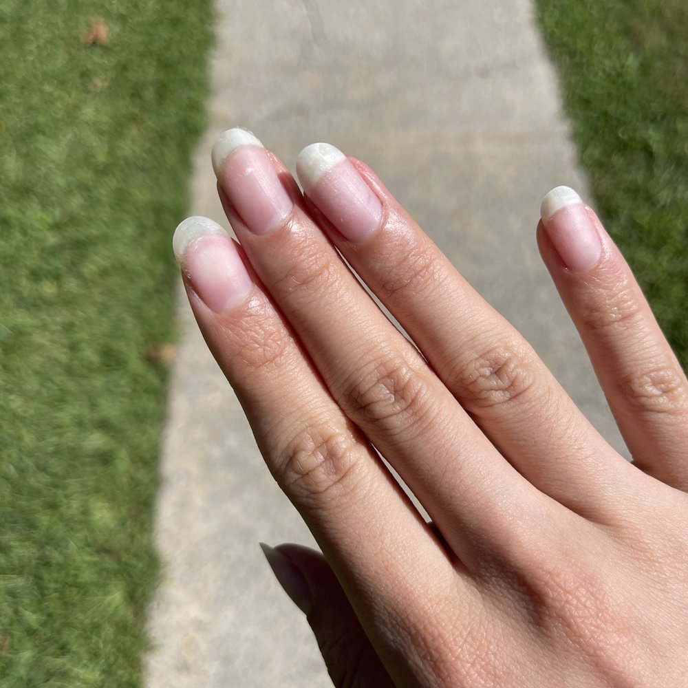 Sky Nails - Right hand... nails are not the same length as other hand. - Nail Salons Near Me - Whitestone, New York Sky Nails - Right hand... nails are not the same length as other hand. - Nail Salons Near Me - Whitestone, New York