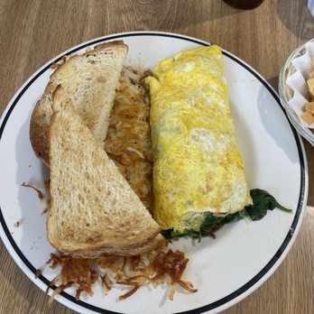Dublin Skillet Restaurant - Spinach omelette - Breakfast & Brunch Near Me - Dublin, California Dublin Skillet Restaurant - Spinach omelette - Breakfast & Brunch Near Me - Dublin, California
