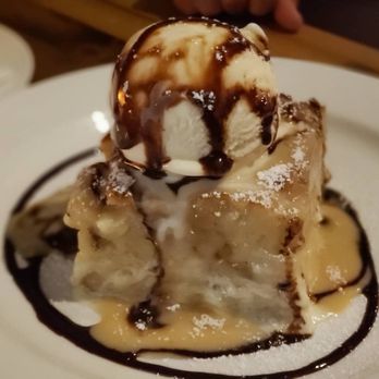 Feast At 316 - White chocolate croissant bread pudding with caramel icecream. - Steakhouses Near Me - Camas, Washington Feast At 316 - White chocolate croissant bread pudding with caramel icecream. - Steakhouses Near Me - Camas, Washington