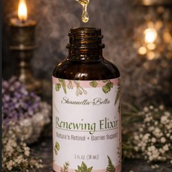 Shannella-Bella Holistic Skincare Spa - Renewing Elixir, a retinol alternative that's natural.