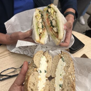 Bagel Market - Crispy Chicken Toast and Cheddar Jalapeno Cream Cheese - Bagels Near Me - New York, New York Bagel Market - Crispy Chicken Toast and Cheddar Jalapeno Cream Cheese - Bagels Near Me - New York, New York