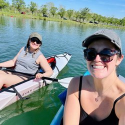 Adventures Outdoors - Blue sit on top rental kayak