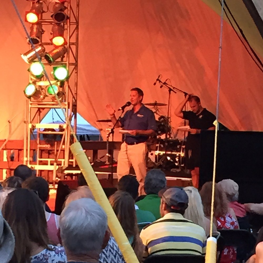 Dublin Irish Festival - Chris Bradley telling us about the weather and announcing The Academy of Irish Dance - Local Flavor Near Me - Dublin, Ohio Dublin Irish Festival - Chris Bradley telling us about the weather and announcing The Academy of Irish Dance - Local Flavor Near Me - Dublin, Ohio