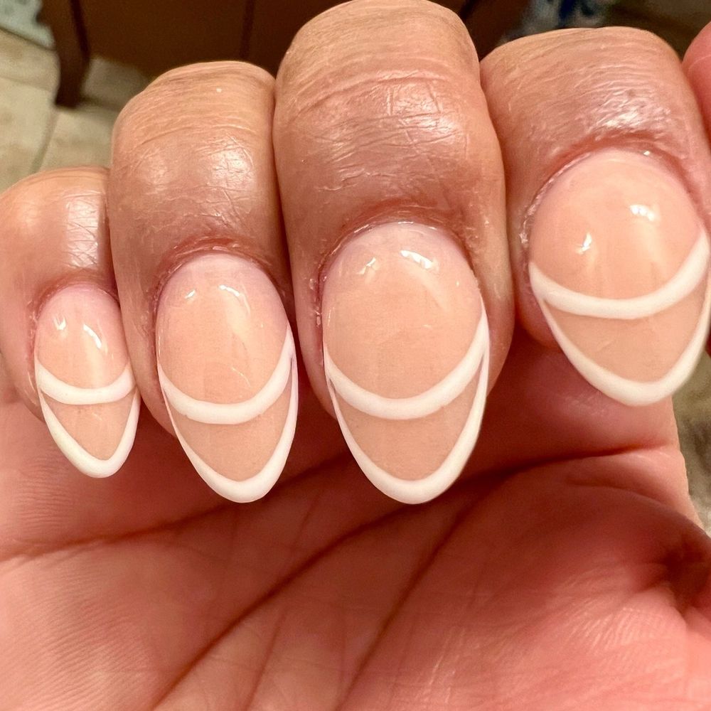 Nails wother sliced cuticles Nails wother sliced cuticles
