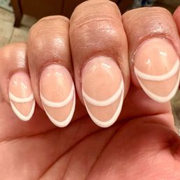 Nails wother sliced cuticles Nails wother sliced cuticles