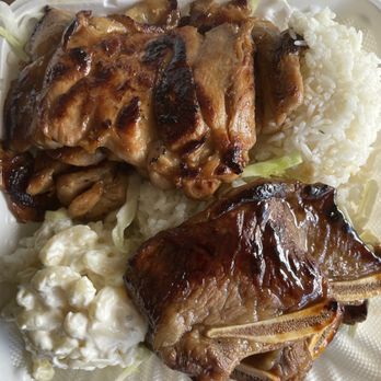 Waimalu Tasty BBQ - BBQ Chicken/BBQ Shortribs Combo - Barbeque Near Me - Aiea, Hawaii Waimalu Tasty BBQ - BBQ Chicken/BBQ Shortribs Combo - Barbeque Near Me - Aiea, Hawaii