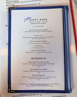 Menu photo 3 Saffire Restaurant Franklin, TN Menu photo 3 Saffire Restaurant Franklin, TN
