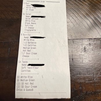 Chipotle Mexican Grill - Paid all this money for absolute crap. - Mexican Near Me - Clovis, California