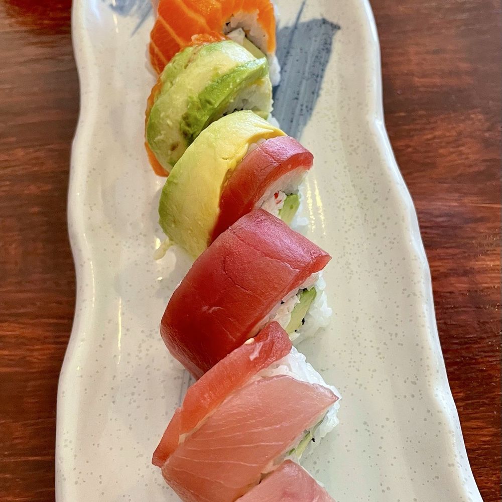 Kuriya Japanese Kitchen - Rainbow Roll - Sushi Bars Near Me - Albany, California Kuriya Japanese Kitchen - Rainbow Roll - Sushi Bars Near Me - Albany, California