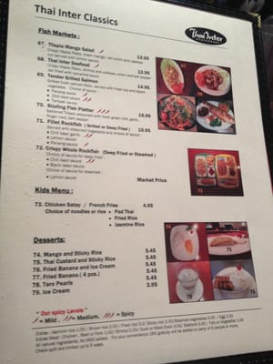Menu photo 2 Thai Inter California, MD