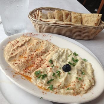 Bosphorus Cafe - Half hummus half baba fan push plate - Turkish Near Me - Indianapolis, Indiana Bosphorus Cafe - Half hummus half baba fan push plate - Turkish Near Me - Indianapolis, Indiana