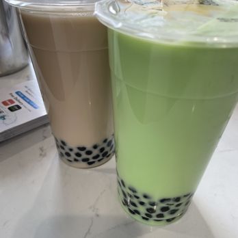 Osaka ramen - Honeydew Milk Tea Bubble Milk Black Tea - Ramen Near Me - Somerset, New Jersey
