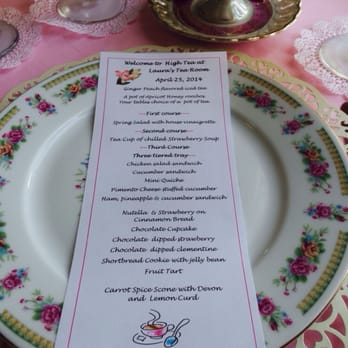 Laura's Tea Room - Menu - Tea Rooms Near Me - Ridgeway, South Carolina