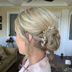 Enliten Salon - My maid of honors beautiful hair