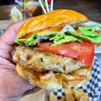 MaryLou's - Crab Cake Sandwich - Tacos Near Me - Fort Washington, Maryland
