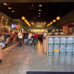 Fairfax Brewing Company - Interior of the brewery.