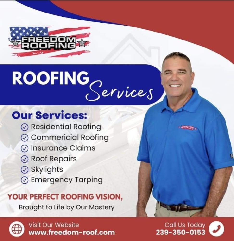 Slide of Freedom Roofing