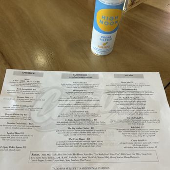 Crave at Rock Springs - Menu 12/24 - American Near Me - Apopka, Florida