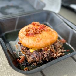 The Drive-In Burgers and Donuts - Big T Donut Burger