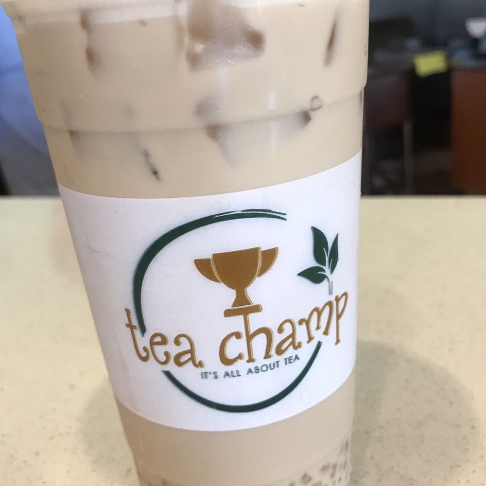 Tea Champ - Original milk tea with mini agar boba - Bubble Tea Near Me - Hacienda Heights, California Tea Champ - Original milk tea with mini agar boba - Bubble Tea Near Me - Hacienda Heights, California