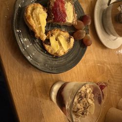 Doolin Cafe - Breakfast breads and yogurt--all delish
