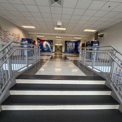 Riverside High School - Hallway with vending machines