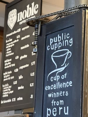 Menu photo 3 Noble Coffee Roasting Ashland, OR Menu photo 3 Noble Coffee Roasting Ashland, OR