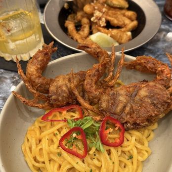 Chao - Crab pasta & calamari - Asian Fusion Near Me - Honolulu, Hawaii Chao - Crab pasta & calamari - Asian Fusion Near Me - Honolulu, Hawaii