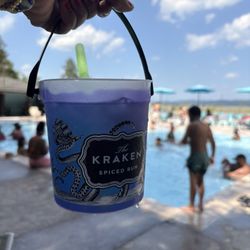 Tallman Beach & Pool Club - Had to try their kraken rum bucket