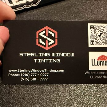 Sterling Window Tinting - Car Window Tinting Near Me - El Dorado Hills, California