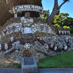 Causland Memorial Park - The front of the park