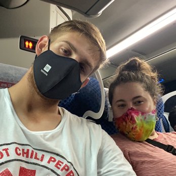 ADO Terminal de Autobuses - Inside the bus, lots of space and they played the movie arrival. - Public Transportation Near Me - Playa del Carmen, ROO