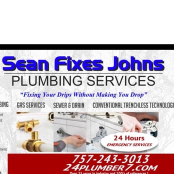 Sean Fixes Johns - Plumbing Near Me - Virginia Beach, Virginia