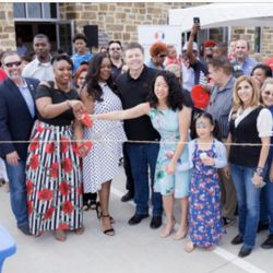 Houston Corporate Speech Pathology - Rope cutting!
