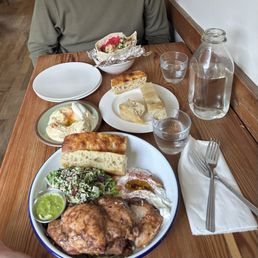 Chicken Platter, Chicken Sandwich, Hummus Chicken Platter, Chicken Sandwich, Hummus